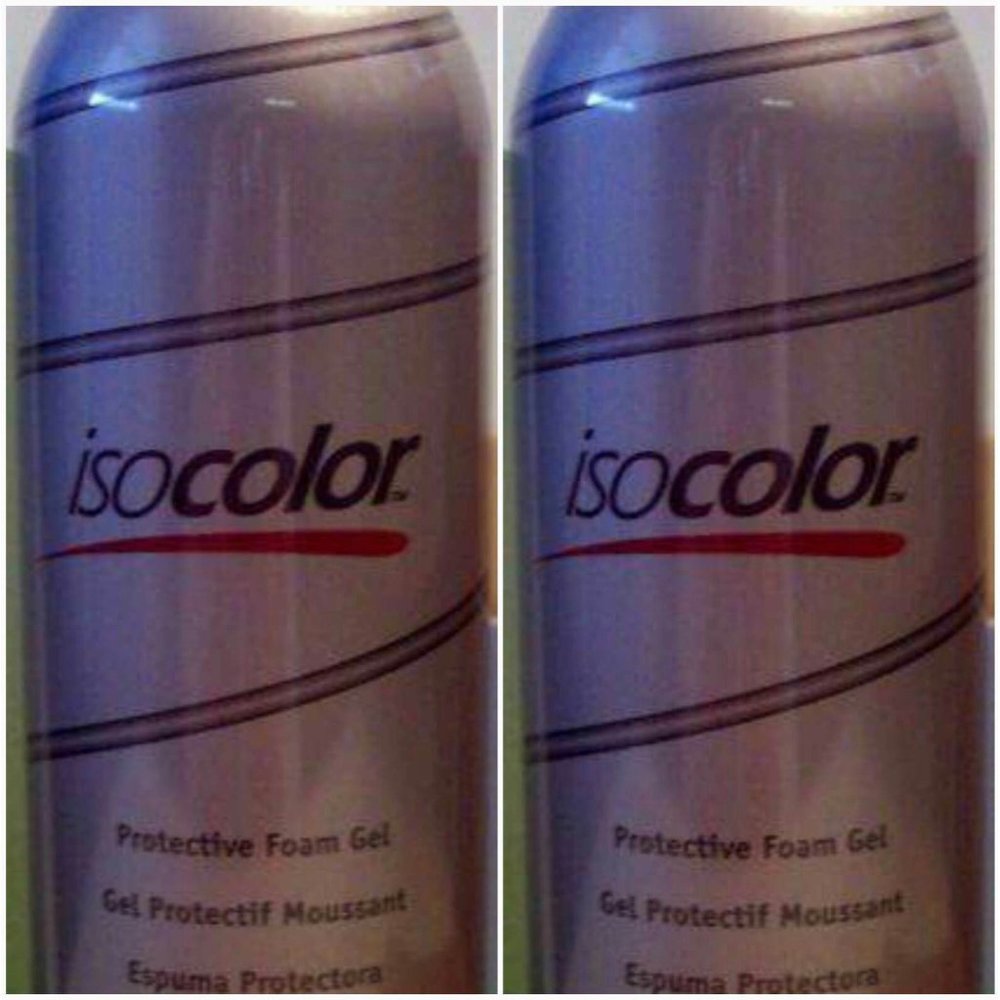 2X "ISO Color's" foam hair Gel full sz 6 oz 521l21